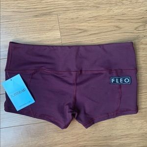 NWT Fleo shorts- LRC in Fig, size M